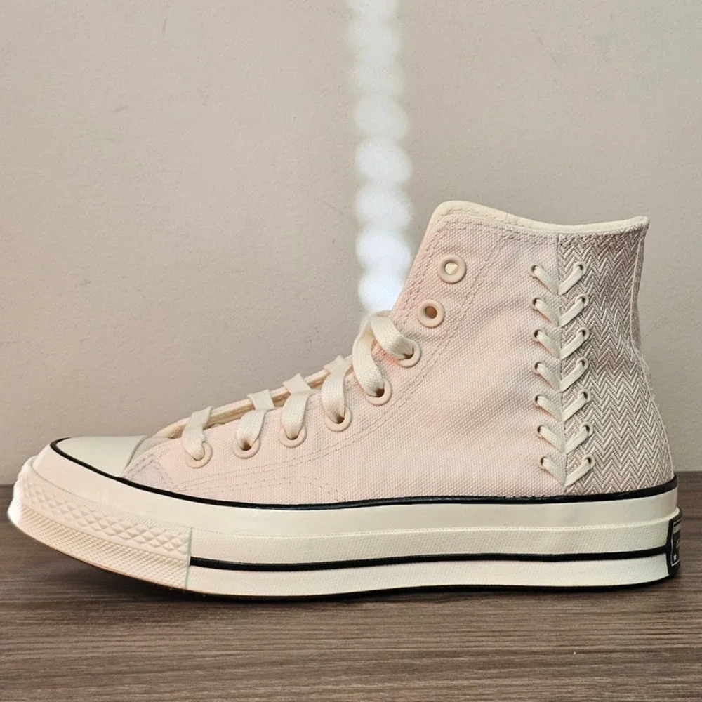 Converse Unisex Chuck 70 Stitched Hi Tops Women's 8.5 Pale Petal NWT - Picture 5 of 10
